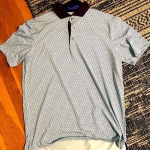 Like new greyson golf polo. Size M. Aqua green